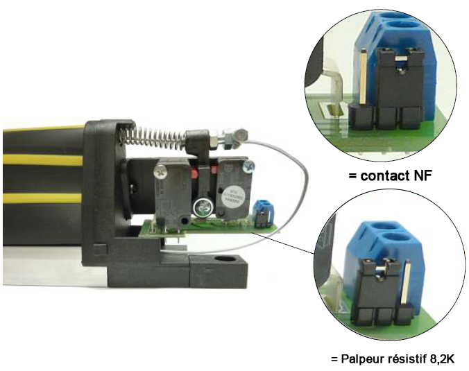 Barre palpeuse résistive 8,2kOhm - 2m (FYEBS220)