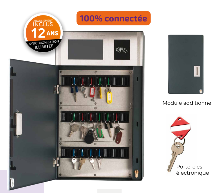 Armoire à clès 24 trousseaux (ARMOIRE/PR)