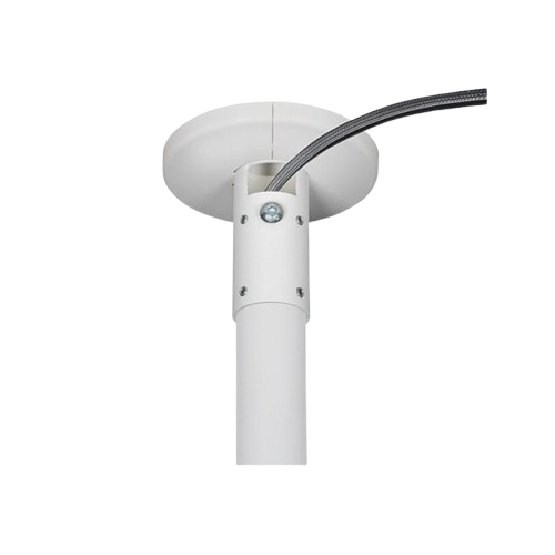 SUPPORT DE PLAFOND CCTV POUR UN ÉCRAN MOYENNE TAILLE INCLINABLE ET UNE CAMÉRA DÔME