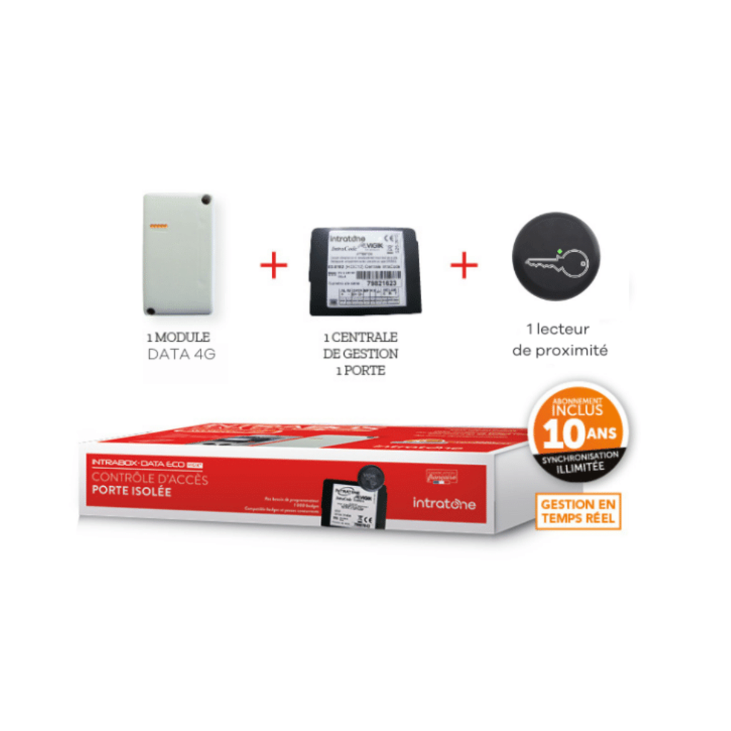 Module HMEDGE Belgique -DATA 10ans + Centrale HCIC12 + lecteur HLPV (HBOXECO-VIGIK/EU)