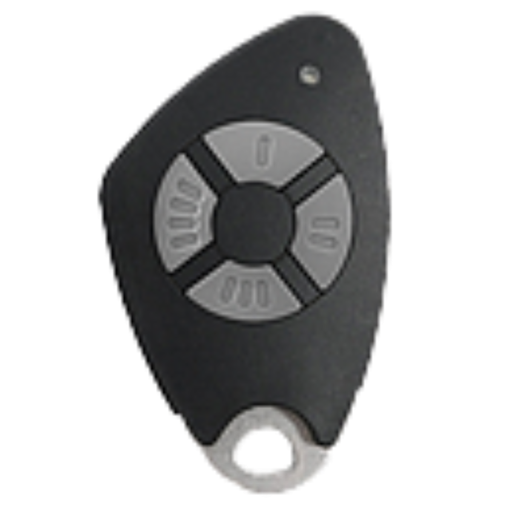 Emetteur 4 canaux noir - Gravure BAGT00577-B (HTEL-SNEE)