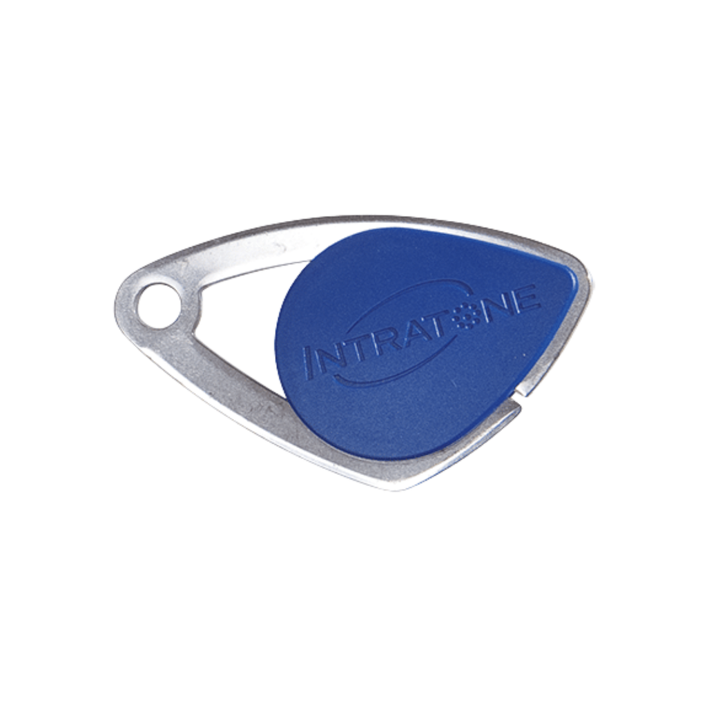 Lot de 20 cles electroniques intratone inox-Bleu (KP-HCLE/B)