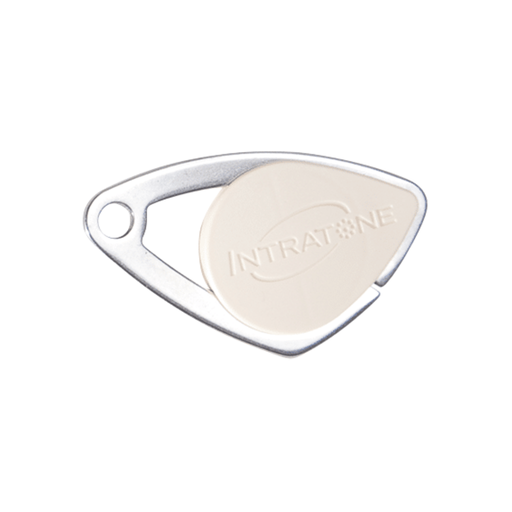 Lot de 20 cles electroniques intratone inox-ivoire (KP-HCLE/I)