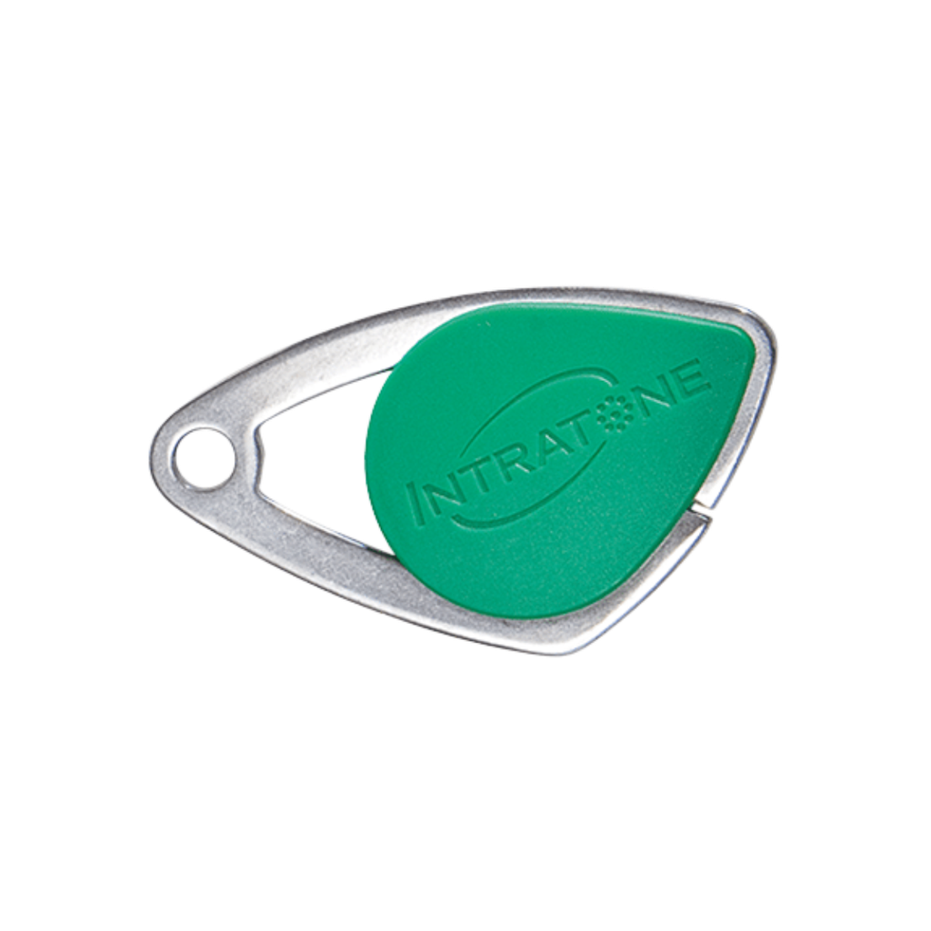 Lot de 20 cles electroniques intratone inox-Vert (KP-HCLE/V)