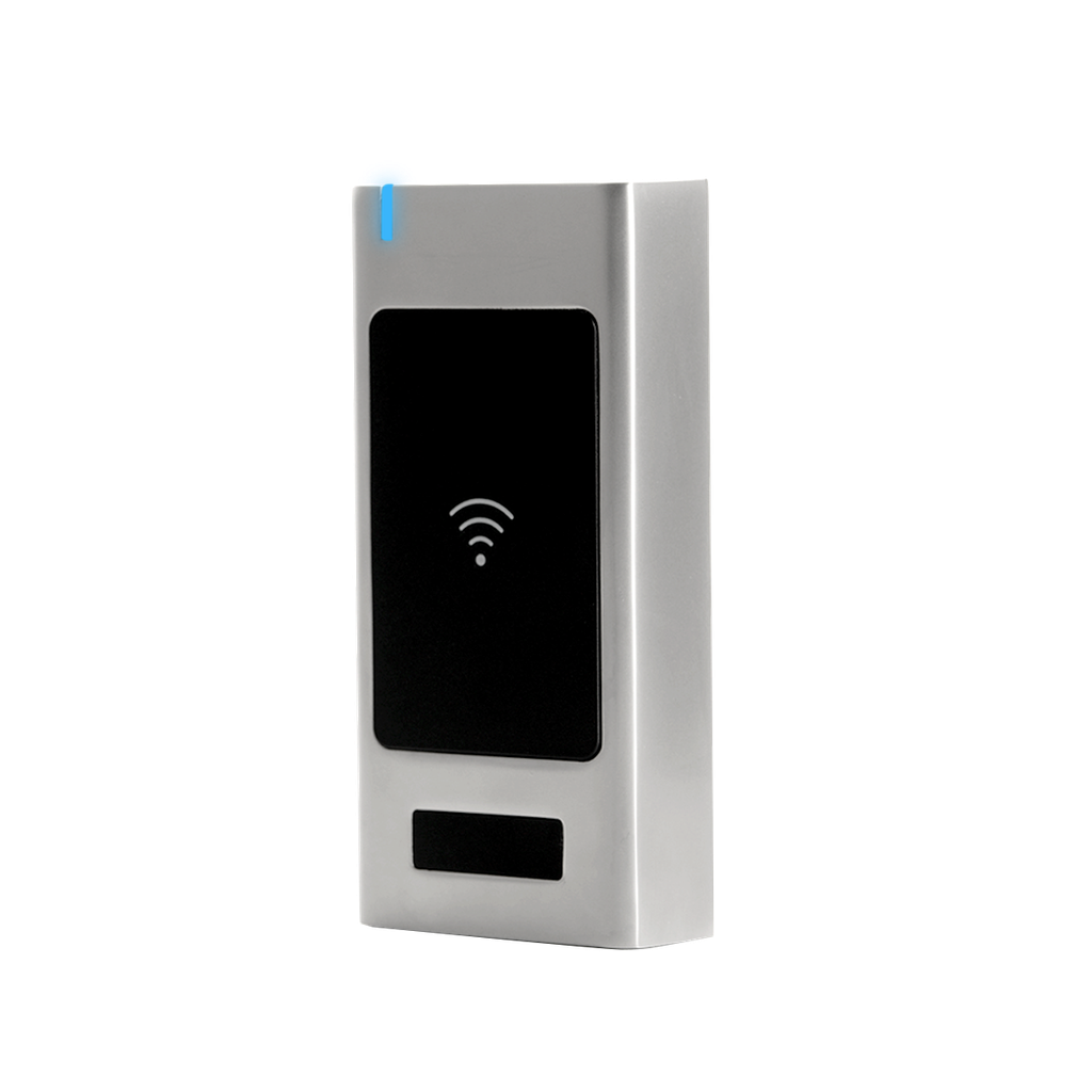 Lecteur RFID AS6 Métal IP66 125 KHz EM12/24V DC 999u 1R C2 cable 2m (AS610C2EM)