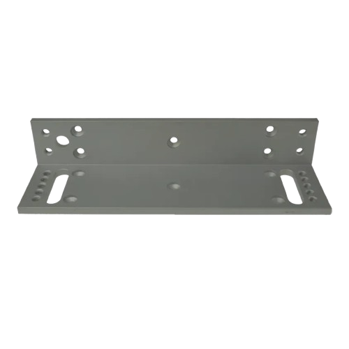 Equerre en "L" pour porte affleurante poussante, pour les séries 550 Kg, en aluminium, en applique (EMSS1200L)