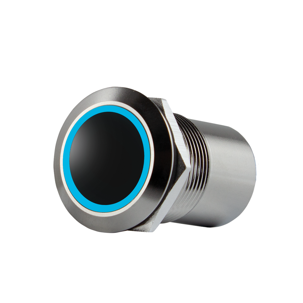 CAPTEUR 19mm INFRAROUGE 12/24Vdc LED Rg/VERTE - NO/NF