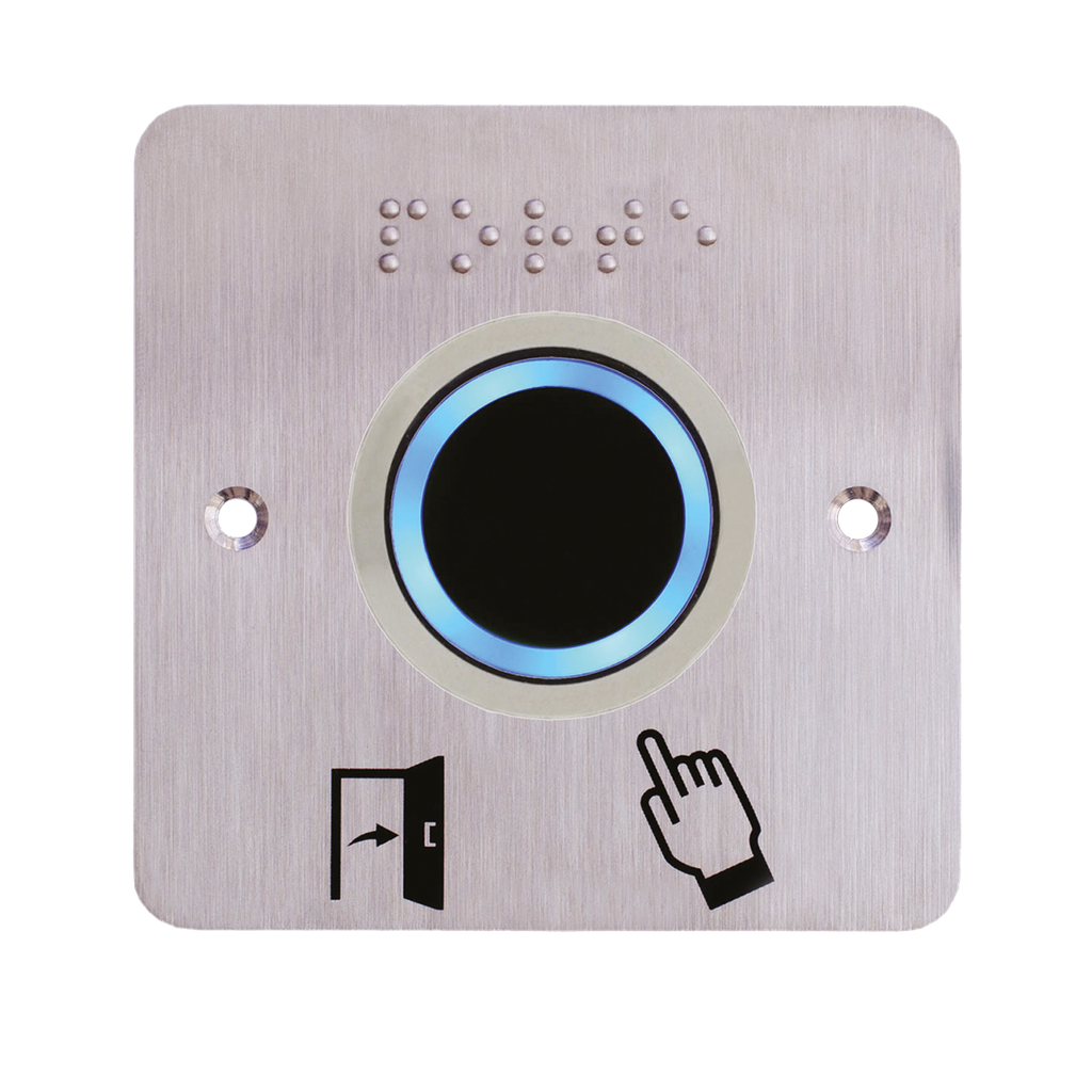 Capteur infrarouge, Ø 38 mm, sans contact sur plaque carrée, 12 à 24 V