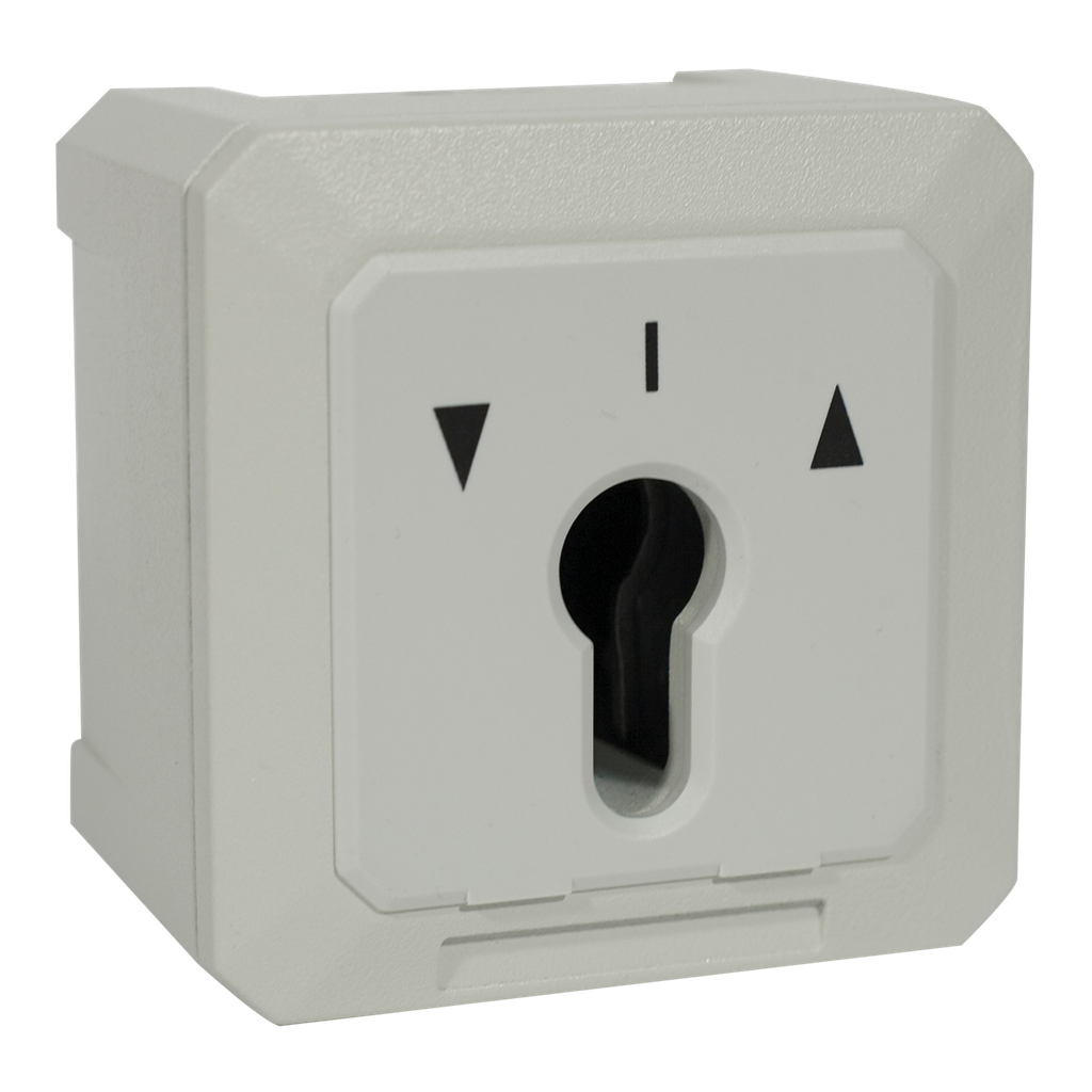 Contacteur à clé universel Ap / Enc 2 contacts NO/NF Maint. / Impul. (KCB200)