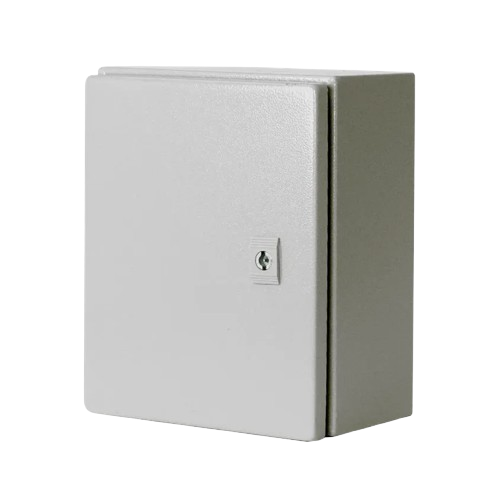 Coffret métal étanche IP 66  RAL 7035 dim : 205 x 255 x 100 mm (PSWB253015)