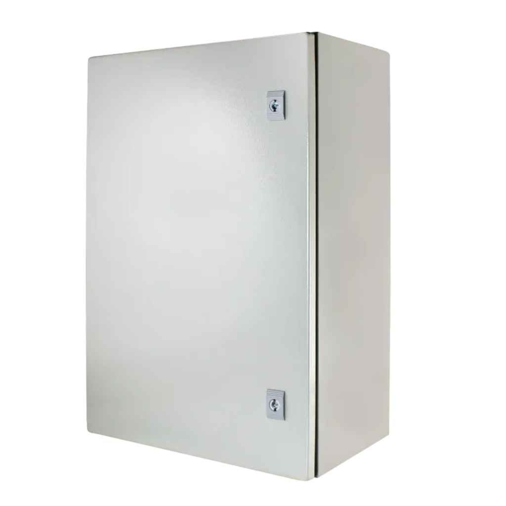 Coffret métal étanche IP 66  RAL 7035 dim : 355 x 555 x 200 mm (PSWB406025)