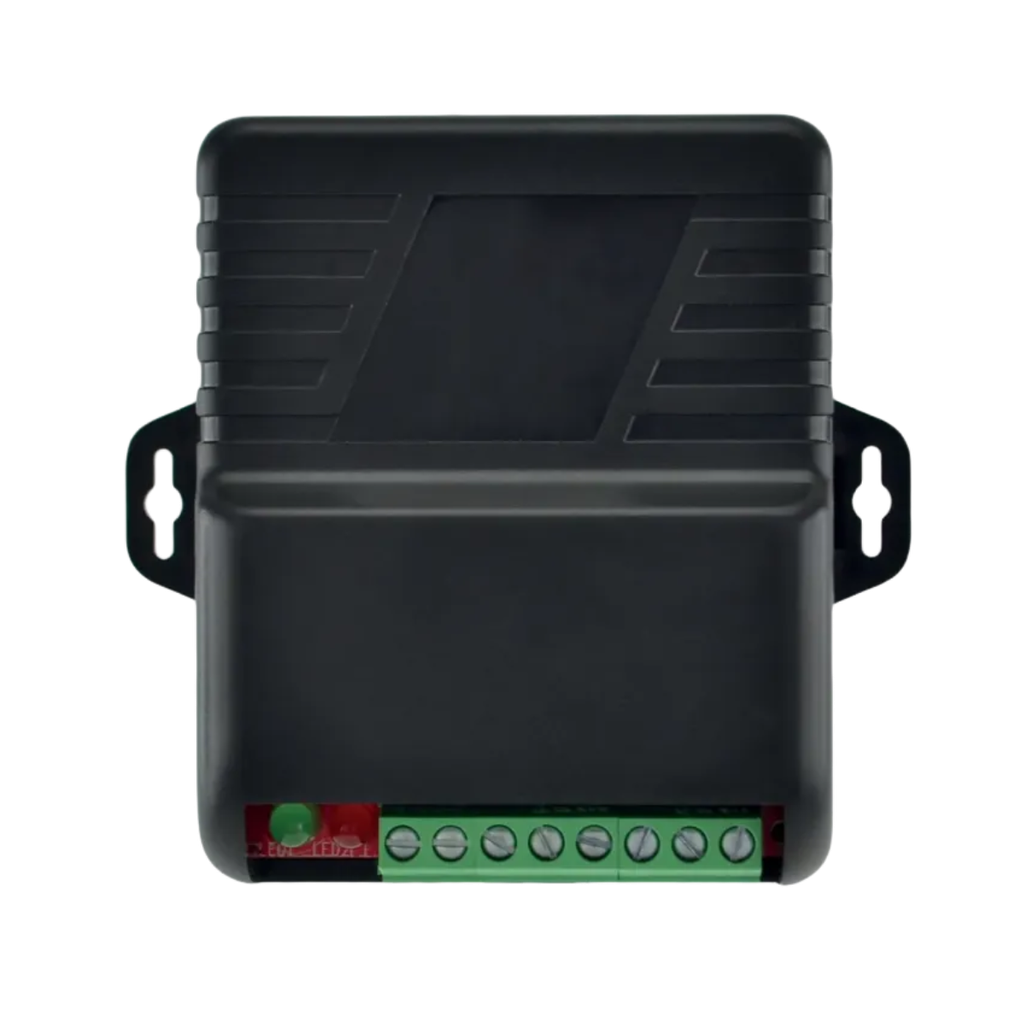 Récepteur radio 433,92 MHz 2 canaux de 15 utilisateurs 12/24V AC/DC (RFR215)