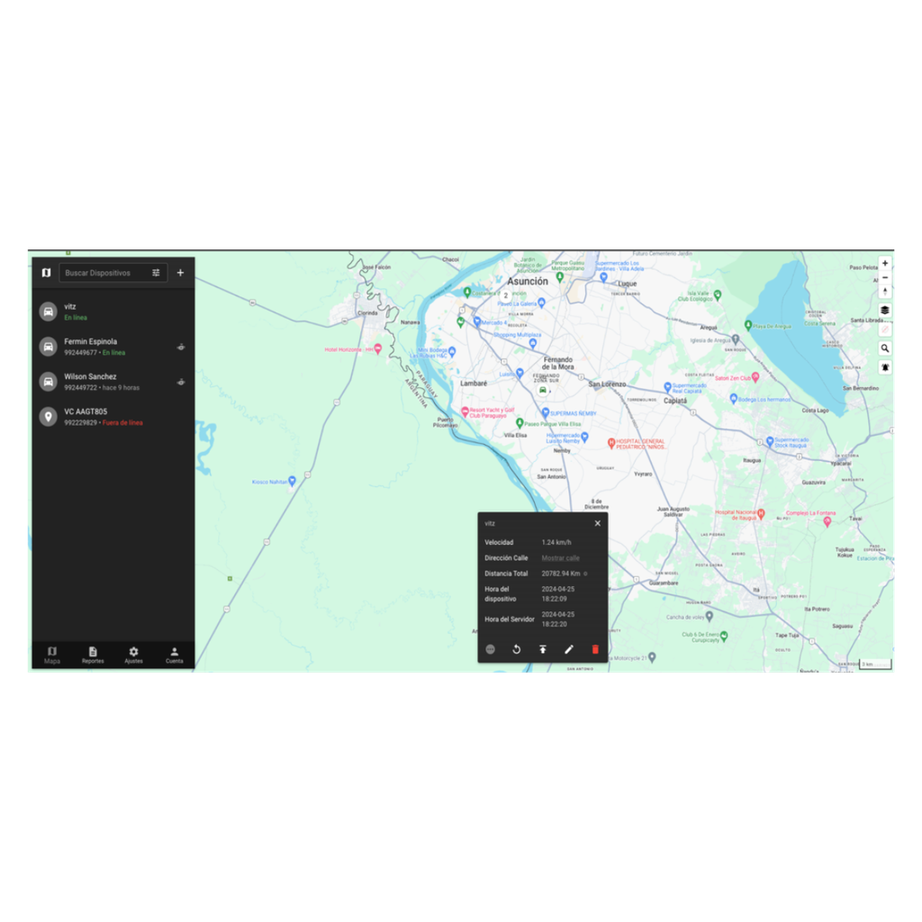 Accès interface WEB gestion temps réel/par trackeur PRIX NET (12mois)