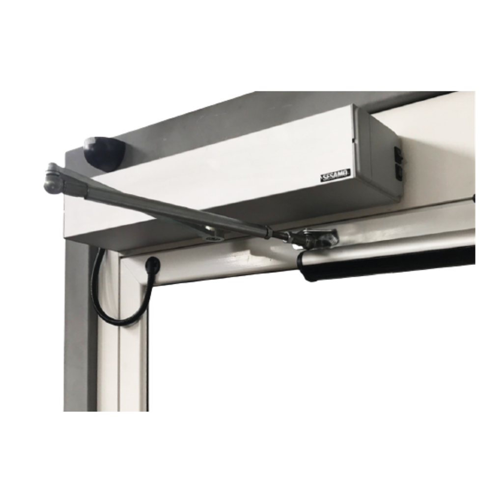 Opérateur AVEC RESSORT - ouv motorisée/ferm manuelle - jusqu'à 260Kg (SMARTPRO-S)