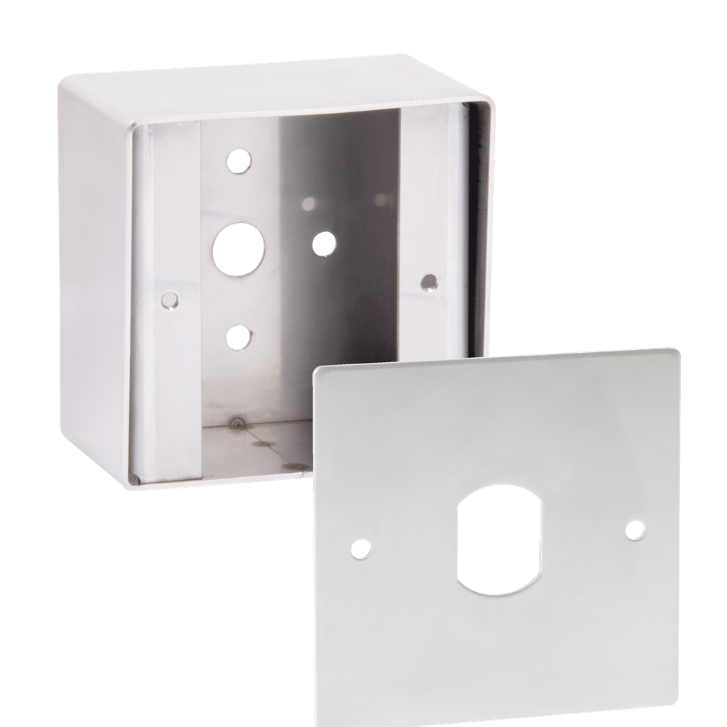 Boîtier saillie inox pour tête VIGIK (HBST-25-0P)