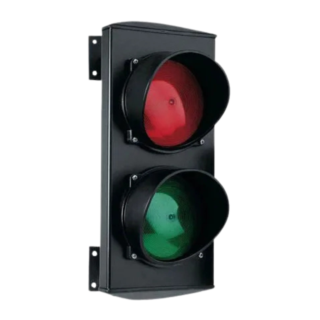 Feux bicolore rouge/vert 230V/70W diametre 12cm/IP 54 (ASF2R-V.)