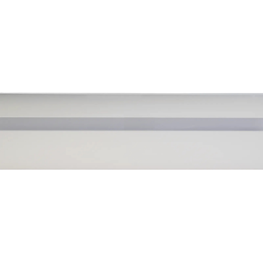 Lisse elliptique aluminium - 2m - laquée blanc (800AE2)