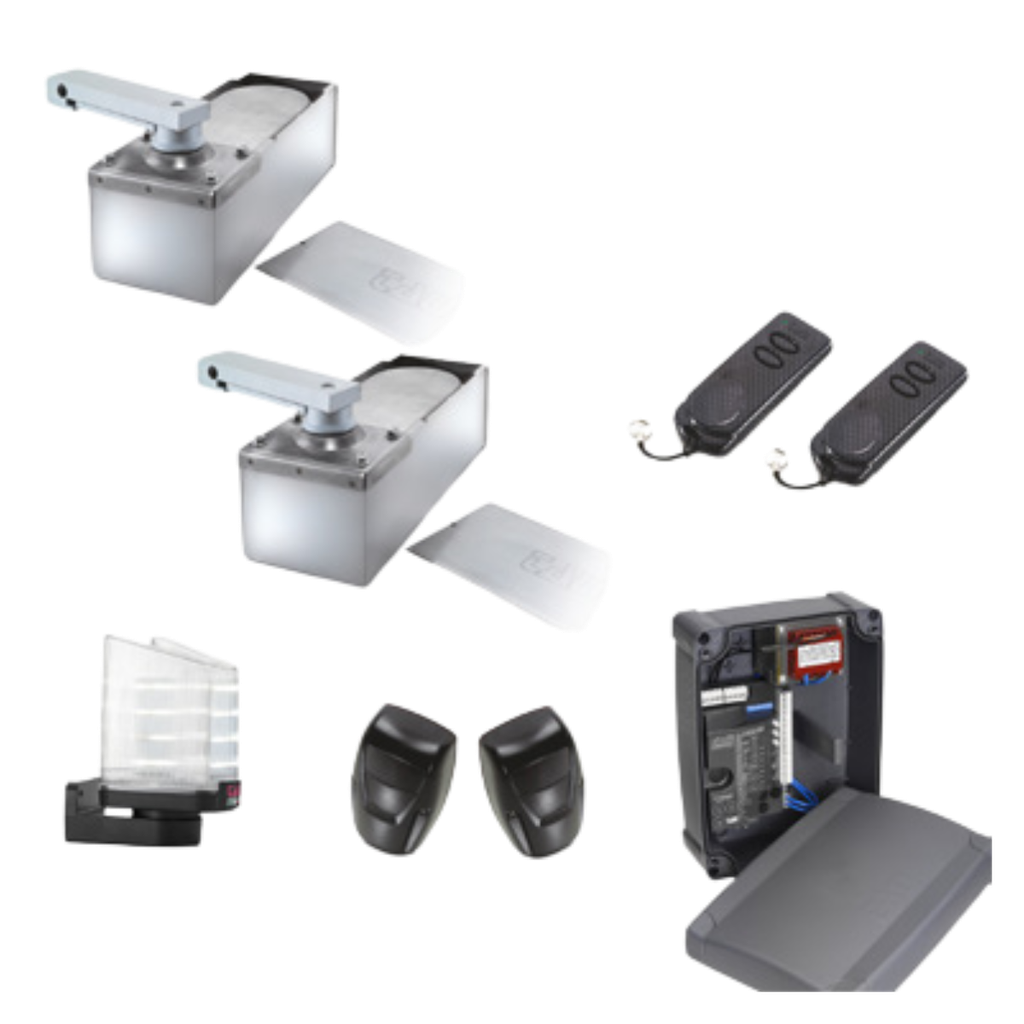 Kit R18 230V+ctrle+2 émet 2 voies+900OPTIC+900VLED(caissons en plus) (KITR18-230V)