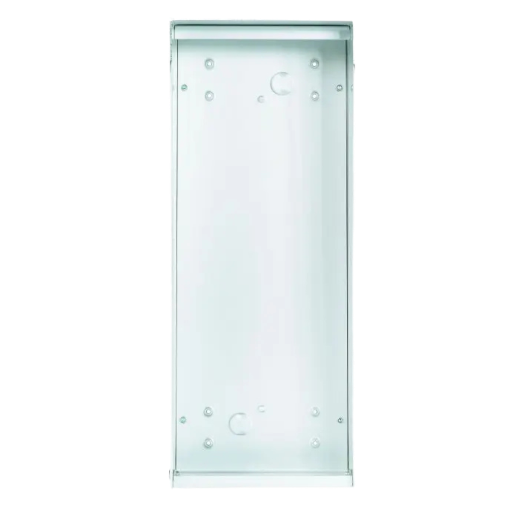 Boitier visière saillie 1 rangée pour plaque H270mm