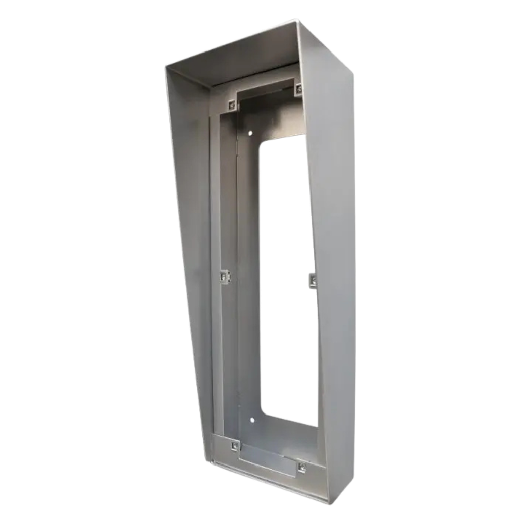 Boîtier Visière Aluminium Grise