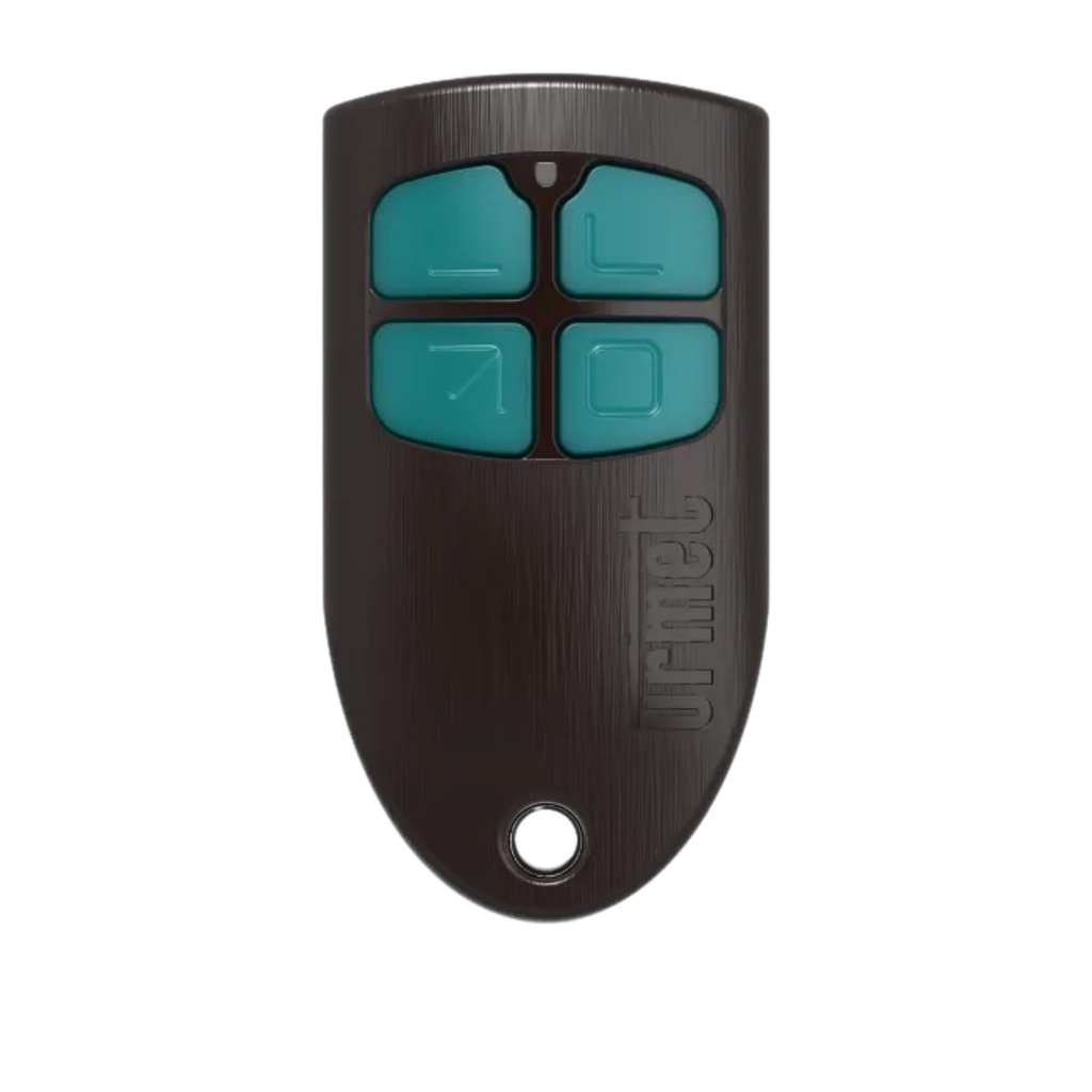 Télécommande 4 boutons bi-technologie 868 MHz + 13,56 MHz (MEMOBIP4B)