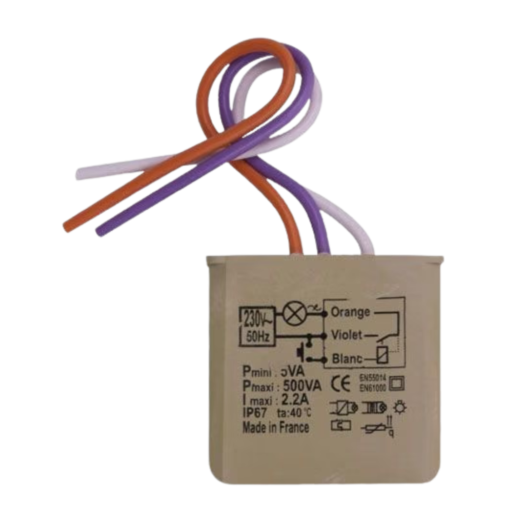 Télévariateur encastré 500W (MTV500E)