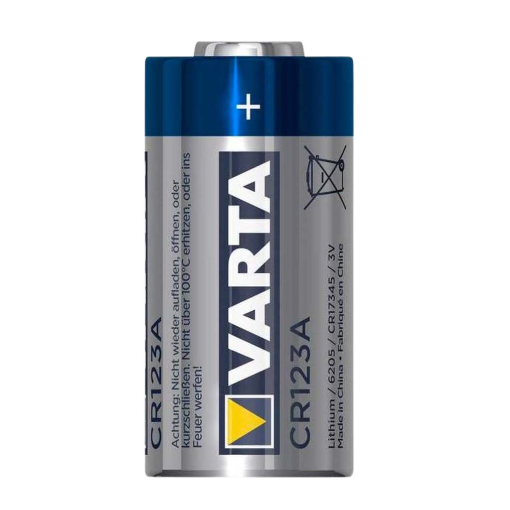 VARTA CR123 x1 Pile lithium 3V 1430mAh (CR123A)