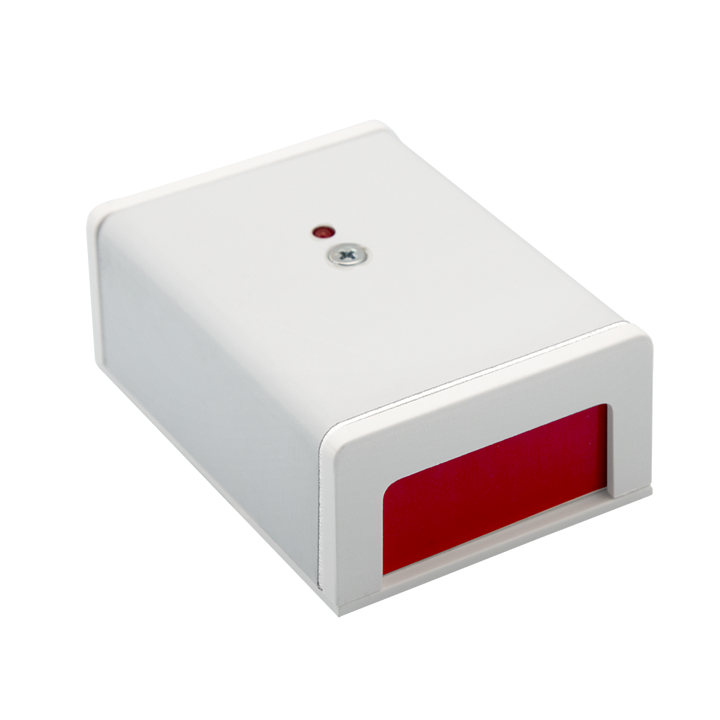 Bouton panique ABS et Aluminium - Led mémoire d'alarme (BAP)