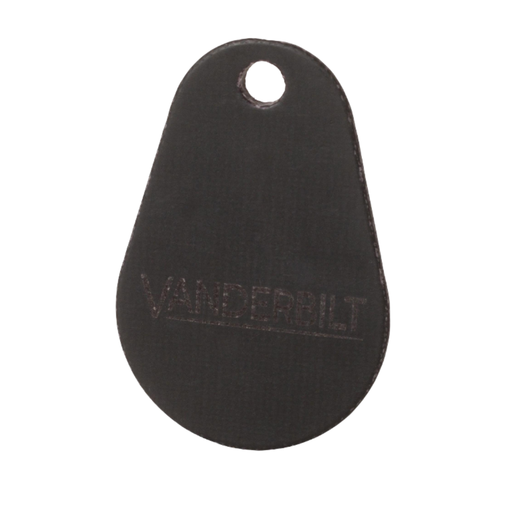 Porte clé noir plat incassable 13,56 MHz  Mifare Classic1K -le lot 10 (SIE-IB46-MIFARE/HD)