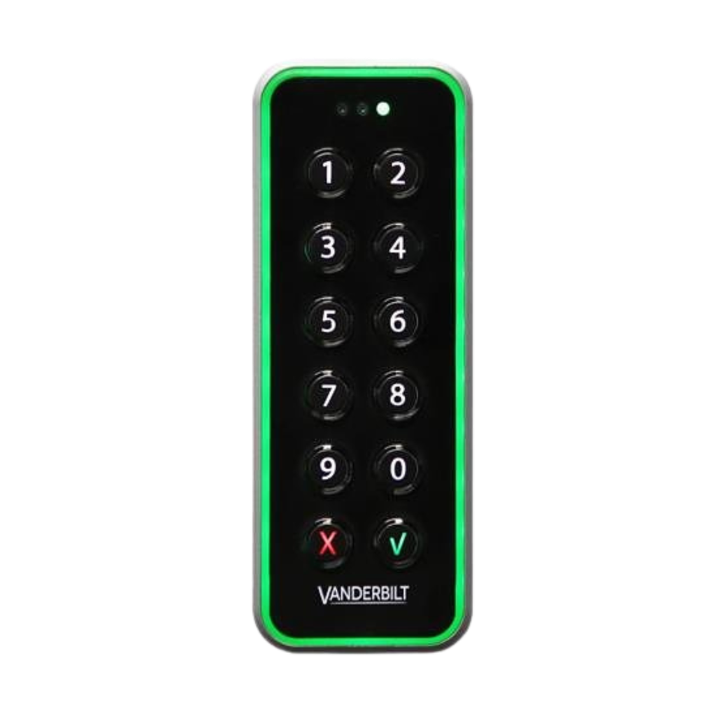 Lecteur clavier Mullion 13,56 MHz Mifare DesFire sériel/sectoriel ant (SIE-VR50M-MF)