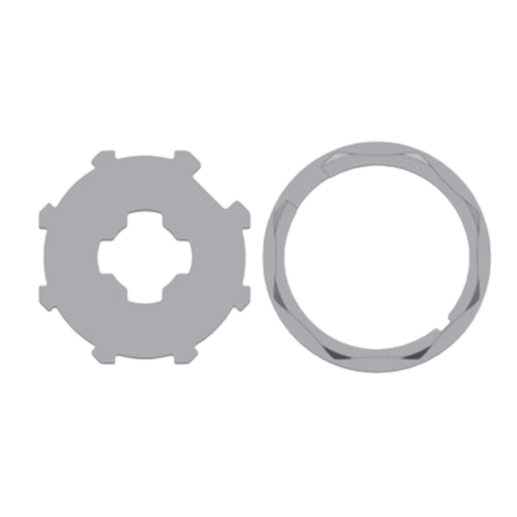 Adaptateur roue + couronne XQ6 - tube octogonal 70mm (AX57)