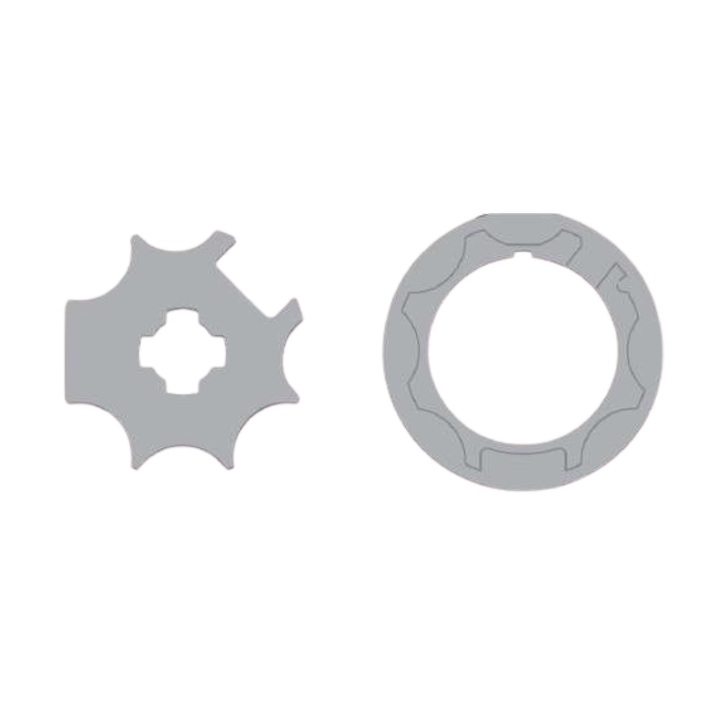 Adaptateur roue + couronne XQ6 - tube DEPRAT 89mm (AXD589)