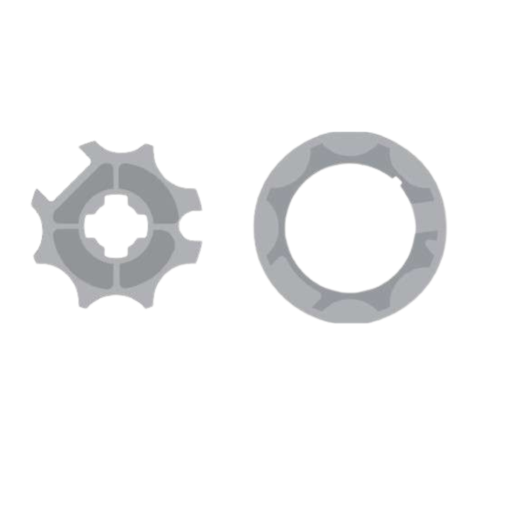 Adaptateur roue + couronne XQ6 - tube avec ou sans goutte  85mm (AXGS585)