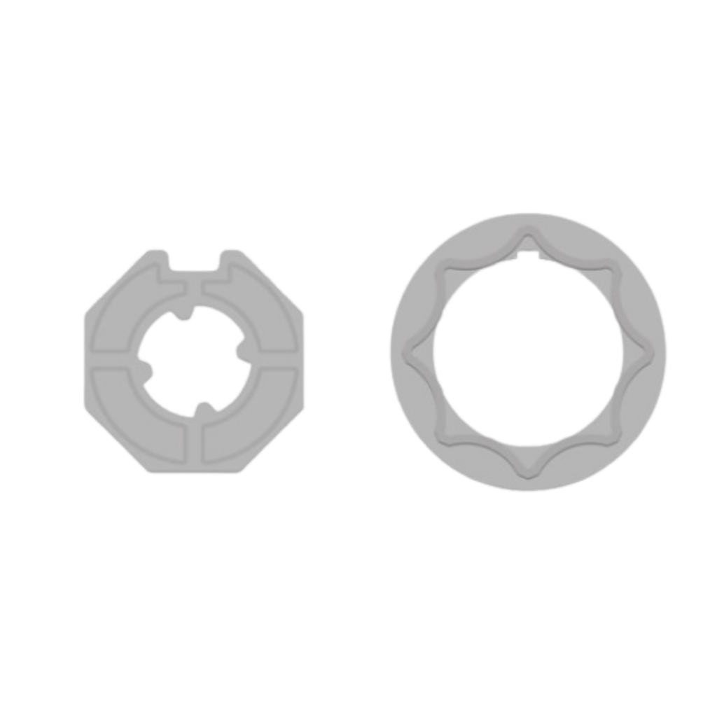 Adaptateur roue + couronne XQ5 - tube octo 60mm - SENSE (AXO6S)
