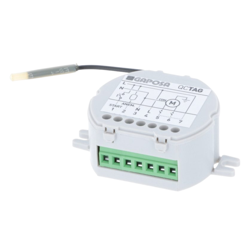 Mini récepteur radio pour moteurs en 433MHz (QCZTAG)