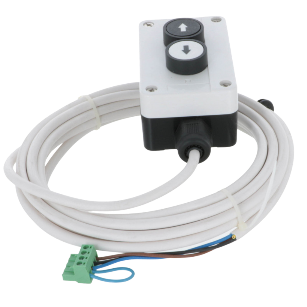 inverseur 2 boutons avec cable  pour amoire intégrée (SZX-ACP2C5)
