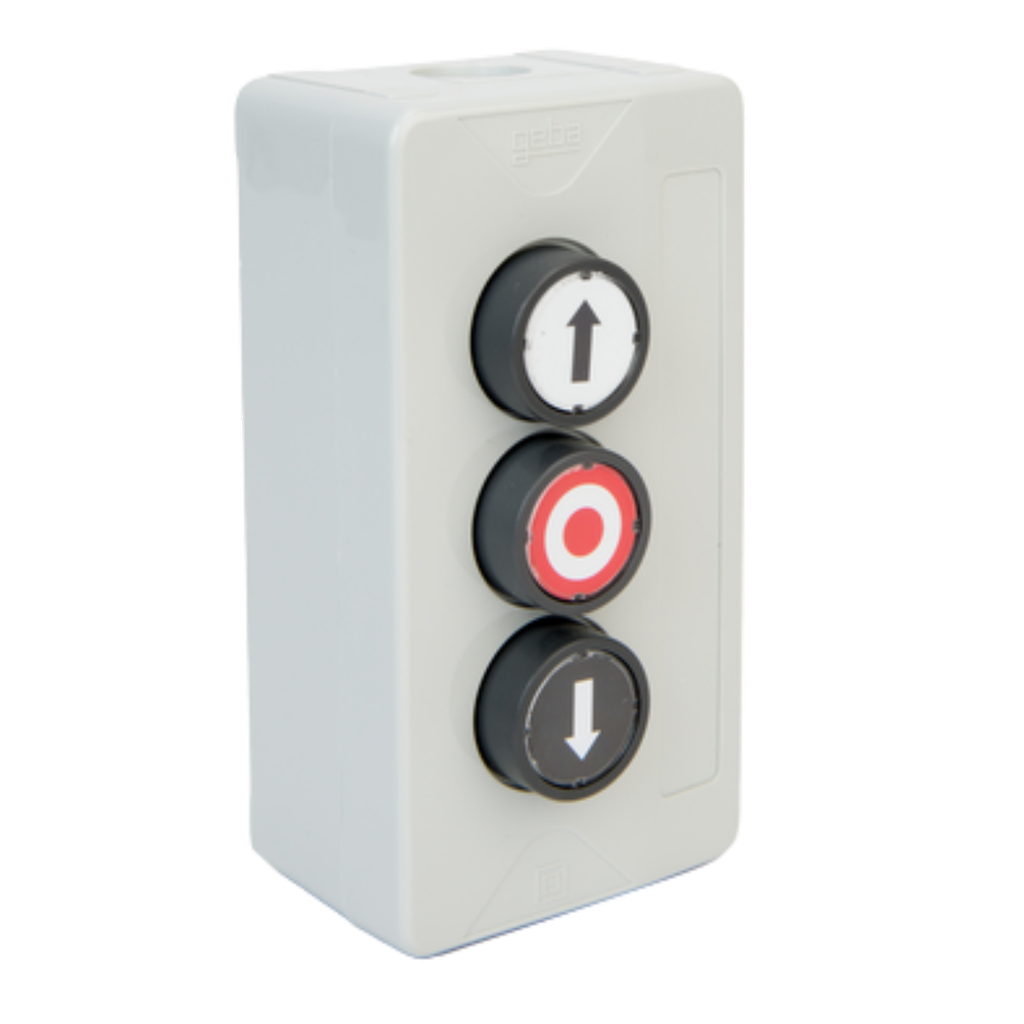 Boîte à bouton saillie - 3 BP- 2 NO +3 NF (KDT3)