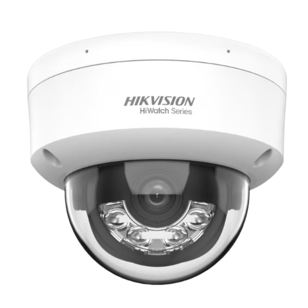 Mini-dôme 8MP 2,8mm Motion 2.0 DualLight 30m IP67 mic-in 12vdc/PoE - HiWatch Series (HWI-D180HA-LU2.8)