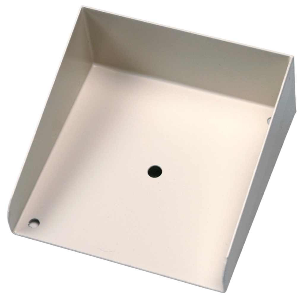 Boîtier métallique blanc cassé pour réflecteur Ø80mm (RYB97180)