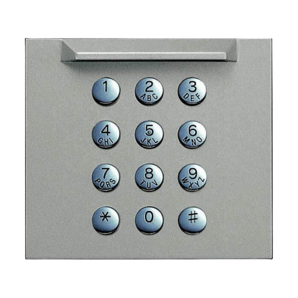 Façade pour module de prog et clavier (GF10KP)