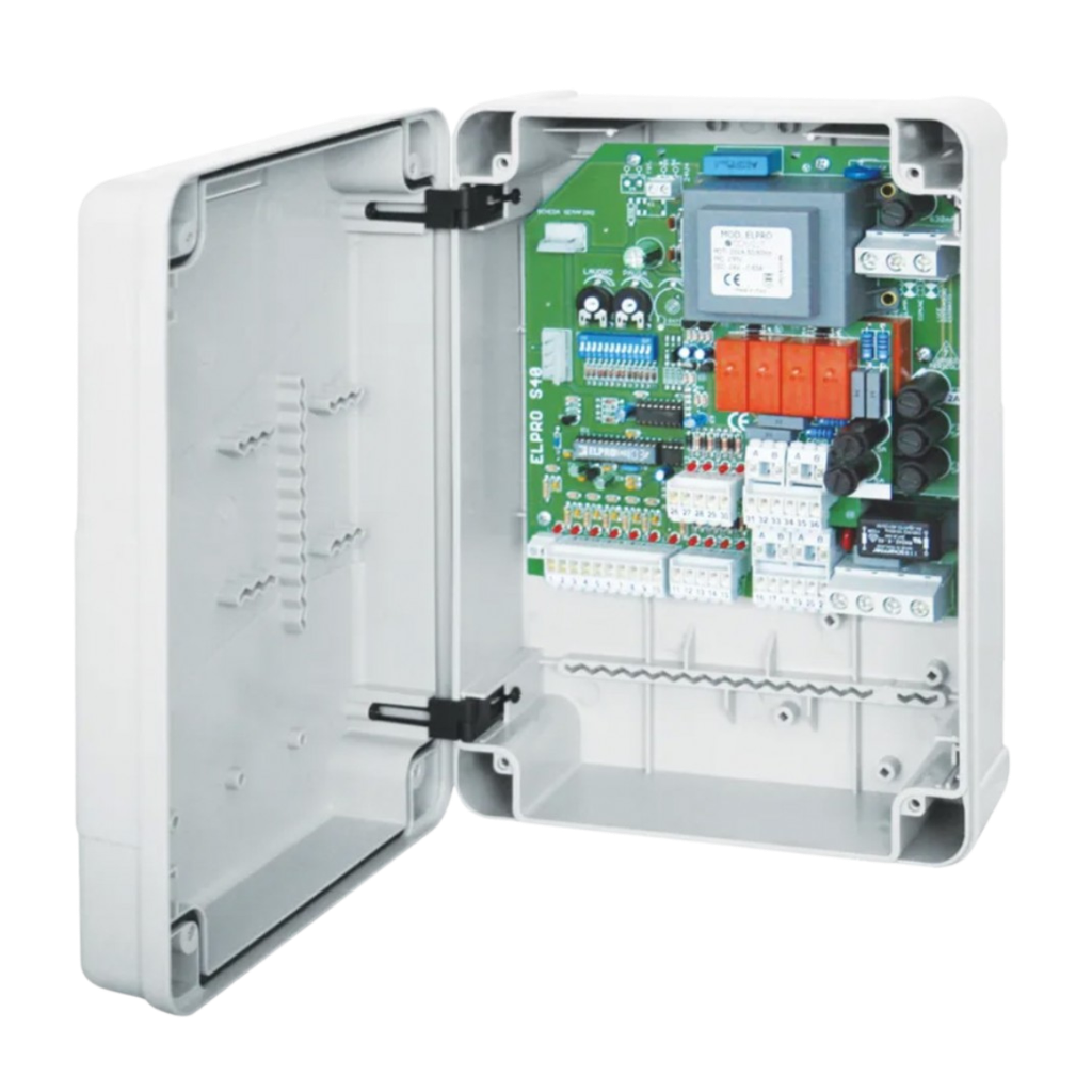 Centrale de gestion pour 1 à 2 bornes + gestion feux (prévoir carte) (FAD-S20)