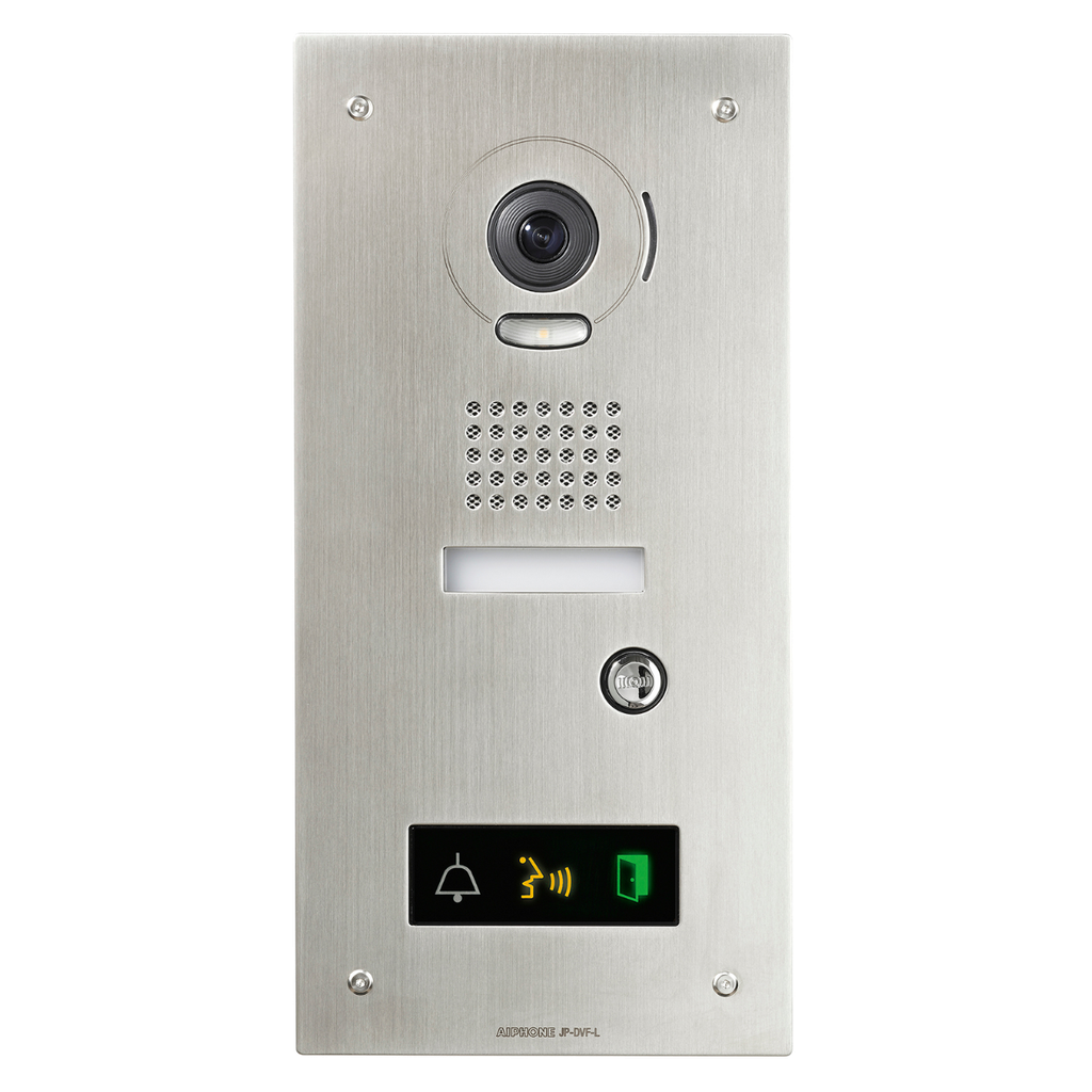 Platine de rue encastrée, ACCESSIBILITE, résistante au vandalisme (JPDVFL)