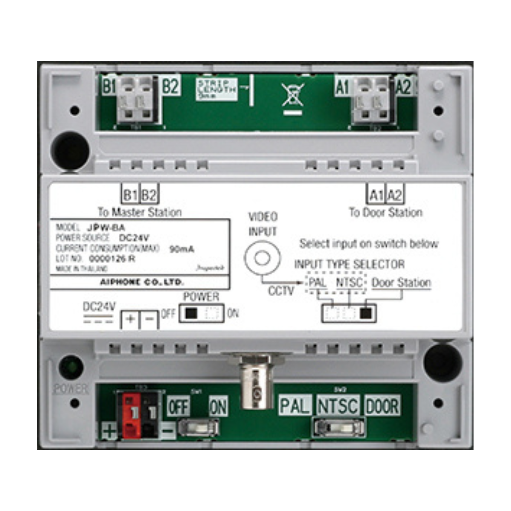 Amplificateur de ligne et/ou interface pour caméra NTSC/PAL (JPWBA)