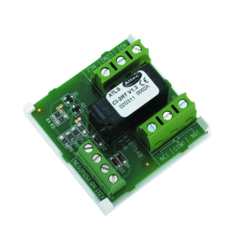 -Carte 2 relais  RT 5A/250V commande +/- faible consommation (CI-2RT)
