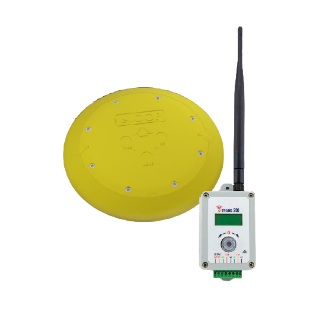 Kit Loop 10 Tonnes Radar PRESENCE MODE avec RX/TX LCD double NO/NF (EL00C-RAD-KLT)