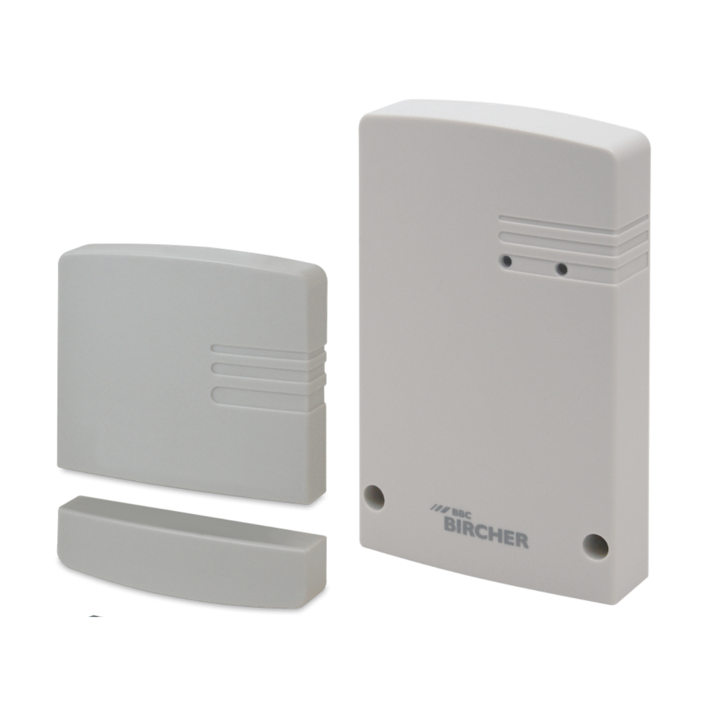 Kit contacteur RADIO de porte - récepteur XRF blanc monocanal (KITXRF-R1TW)