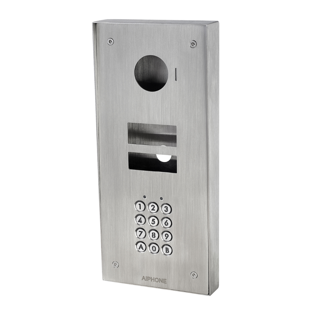 Façade inox saillie avec clavier rétro éclairé 100 codes (KVKS)