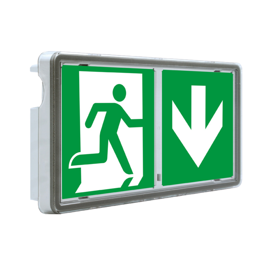 ONE-E1S-D2 BAES Evacuation Adressable -IP44-136lm-NF (BT-ADR-ONE-E1S-D2)