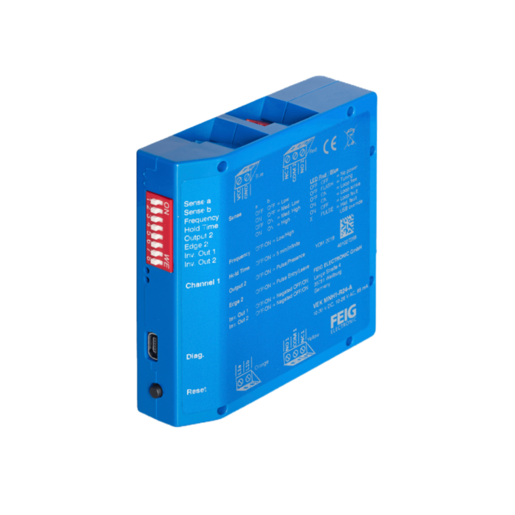 Détecteur de boucle magnétique 10-30Vac/dc (VEKM1H)