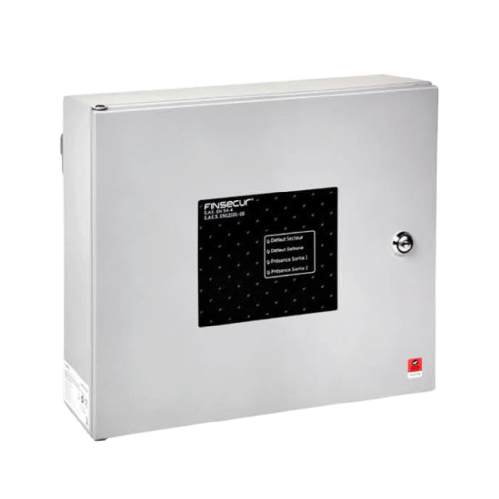 AES 24VCC/2A EN COFFRET AVEC BATTERIES 12Ah (CORAIL-24-2_12AH)